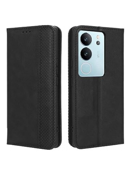 GOKEN Schwarz Handyhülle für vivo V19 Handyhülle24