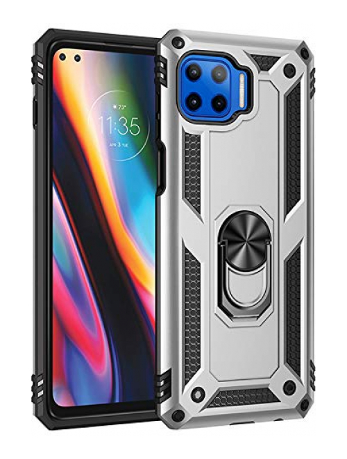 BestST Rot TPU Handyhülle für Motorola Moto G 5G Plus Handyhülle24