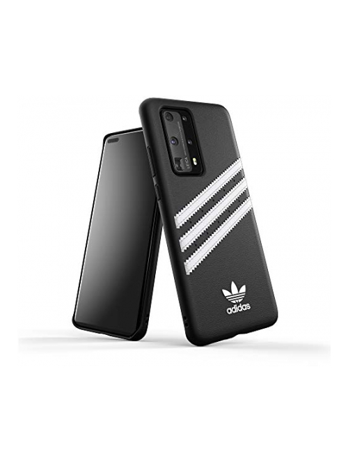 adidas white stripes TPU Handyhülle für Huawei P40 Pro Handyhülle24