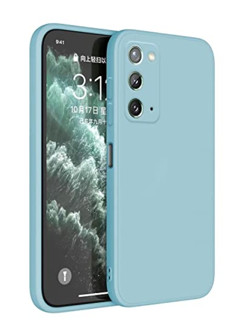 Topme Blau TPU Handyhülle für Samsung Galaxy Note20 5G Handyhülle24