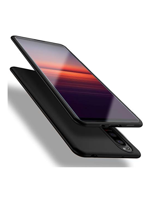 X-level Schwarz TPU Handyhülle für Sony Xperia 5 II Handyhülle24