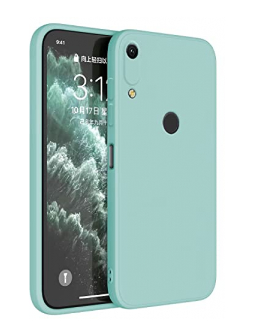 Topme Blau TPU Handyhülle für Huawei Y6 Pro (2019) Handyhülle24