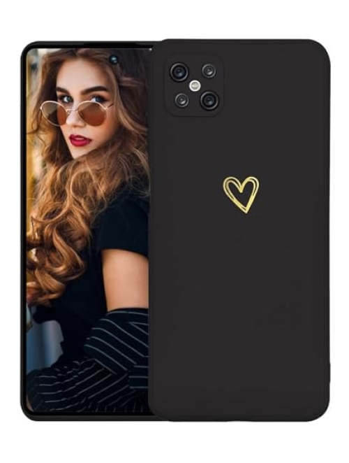 Kaywzo Schwarz TPU Handyhülle für Oppo A92s Handyhülle24