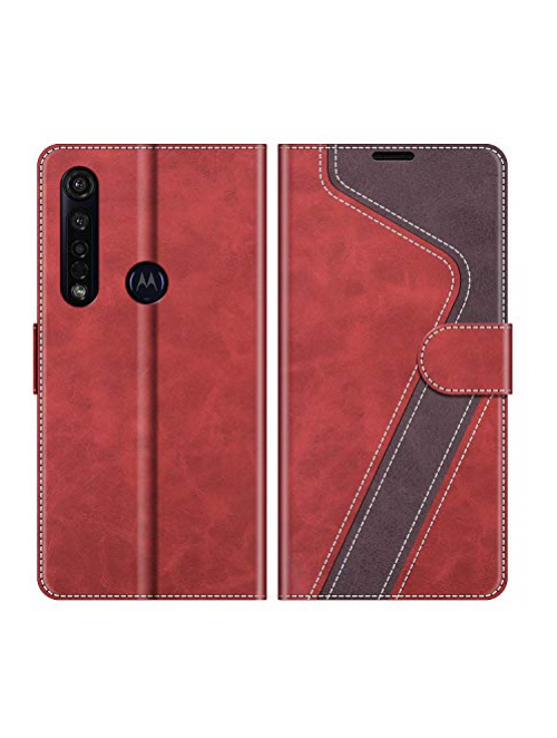 MOBESV Rot TPU Handyhülle für Motorola Moto G8 Plus Handyhülle24