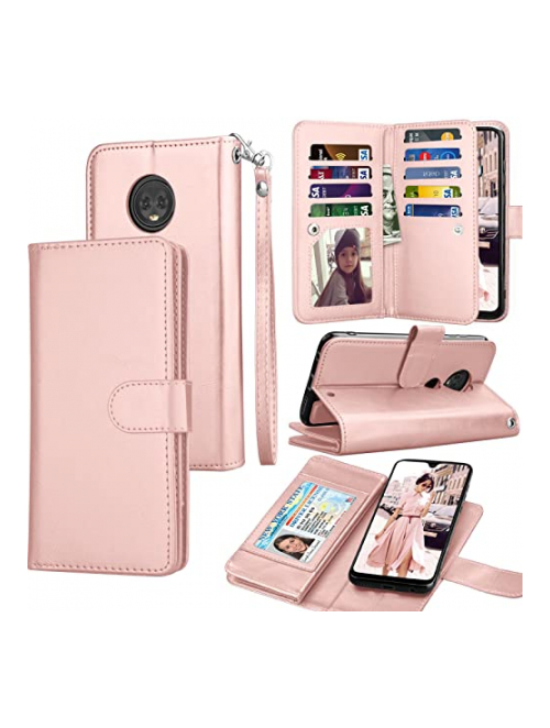 Tekcoo w-roségold Kunstleder Handyhülle für T-Mobile Revvlry+ Handyhülle24