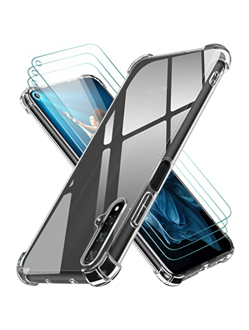 ivoler anti-fallen transparent TPU Handyhülle für Honor 20 Handyhülle24