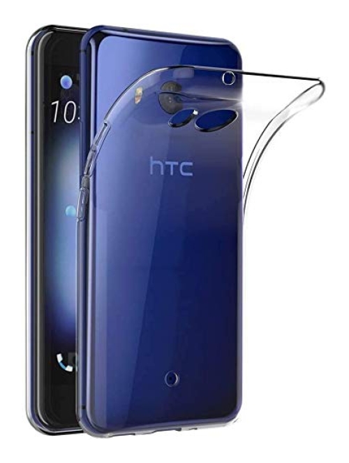 REY Transparent TPU Handyhülle für HTC U11 Handyhülle24