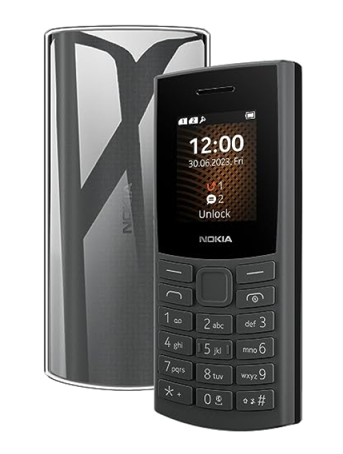 HuiYouMY Transparent Silikon Handyhülle für Nokia 105 4G Handyhülle24