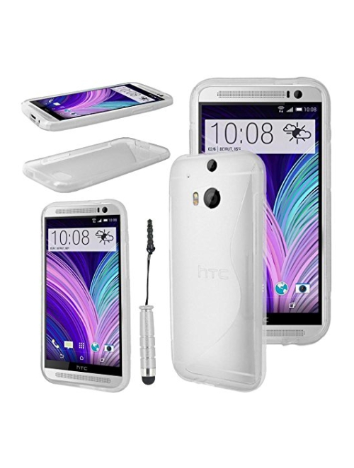 ebestStar Transparent Handyhülle für HTC One (M8) Handyhülle24